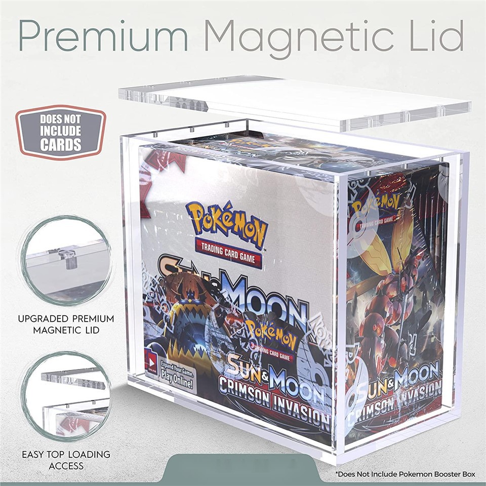 Acrylic Pokemon Booster Box