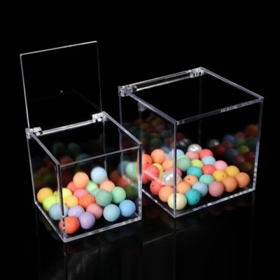 Acryl-Süßigkeitenbox mit Deckel